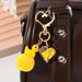 Little Duck Heart Daisy Keychain Cartoon Cute Backpack Handbag Phone Pendant_voghion.com