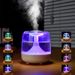 Mini USB Humidifier - Large Fog & Aromatherapy For Bedroom_voghion.com
