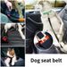 Cintura di sicurezza per auto, guinzaglio regolabile per cani, accessori da viaggio di PawParty Store_voghion.com