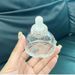 Elegant Glass Dropper Bottles With Silver Diamond Accents – 40ml Essential Oil & Serum Containers (Leakproof, Multipurpose)_voghion.com