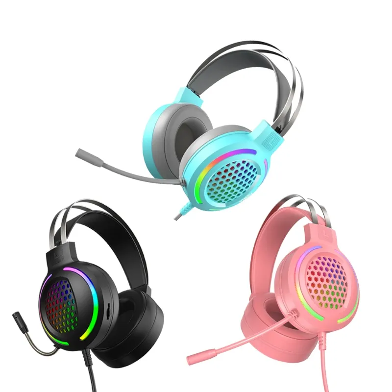 Súpravy 4 v 1 Mechanická podložka pod myš s klávesnicou a herná náhlavná súprava LED RGB podsvietenie Balík USB klávesnice Súprava myši_voghion.com