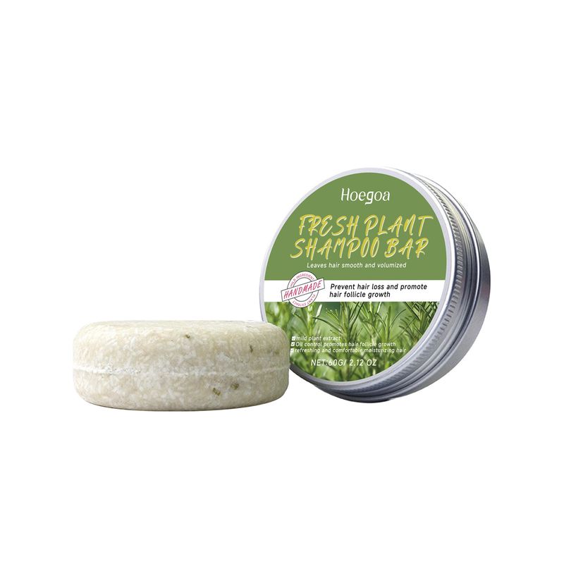 Savon shampoing au romarin, shampoing nourrissant et adoucissant pour les cheveux, savon nettoyant et réparateur doux pour le cuir chevelu_voghion.com