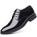 Scarpe da sposo in pelle da uomo, comode, casual, formali, stile britannico, per matrimonio_voghion.com