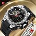 Men's Digital Watch Dual Display Trend Multi-functional Student Watch Outdoor Sports Watch_voghion.com