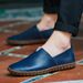 Frühling und Sommer Große Größe Heißer Verkauf Slip-On Britischen Stil Herren Leder Schuhe_voghion.com
