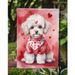 Patio Yard Mailbox Artwork Drative Mult Beds Flower Garden Flag Flag Outside Banner Maltipoo Size My Garden Yard Valentine Flag_voghion.com