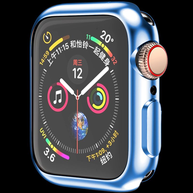 Saat Kılıfı 45mm 41mm 44mm 40mm 42mm 38mm TPU tampon ekran koruyucu Aksesuarları iwatch serisi 8 7 6 5 4 3 SE_voghion.com