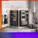Kitchen Multifunctional Layered Rack Wall-Mounted No-Drill Adjustable Hanging Spice Storage_voghion.com