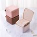 Jewelry Organizer Box Portable Travel Jewelry Case For Earrings Rings Necklaces Compact Storage With Multiple Compartments Fashion Accessories Holder_voghion.com