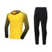 Ensemble maillot et pantalon de gardien de but unisexe - Kit d'entraînement de football en polyester respirant pour adultes et jeunes (plusieurs couleurs et tailles)_voghion.com