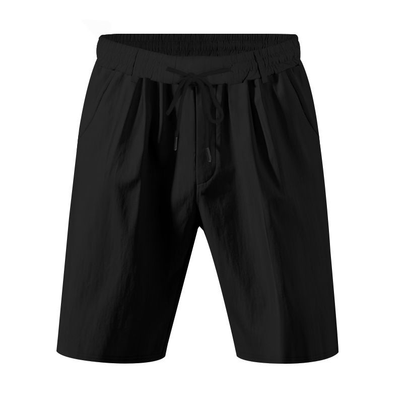 Vêtements pour hommes, style américain, ample, décontracté, en lin, respirant, pour la plage, Amei, kaki_voghion.com