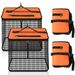 Thickened Floating Fishing Black And Orange Glue Quick-Dry Portable Design Coated Storage Fish Protection Net Bag_voghion.com
