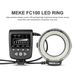 Meike FC-100 FC100 Flash LED manuale con anello adattatore SH per fotocamera digitale DSLR Canon Nikon Olympus Pentax_voghion.com