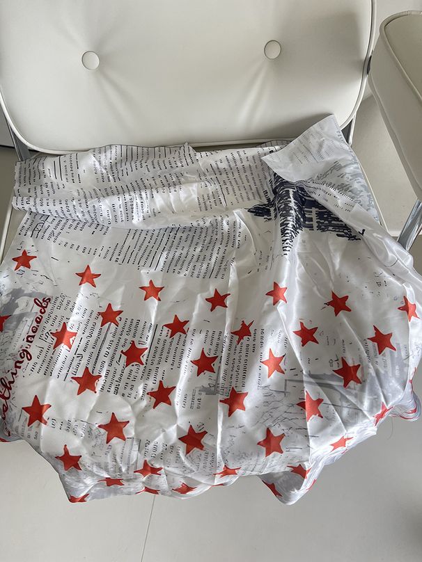 Korean Style Niche Design Star Silk Hot Girl Y2K Head Wrap Square Scarf Spring Summer New Versatile Decorative Hair Band_voghion.com