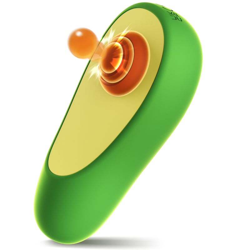 Hot Selling Avocado Pat Vibrator Vrouwelijke Volwassene Clitoris Orgasme Masturbatie Vibrator_voghion.com