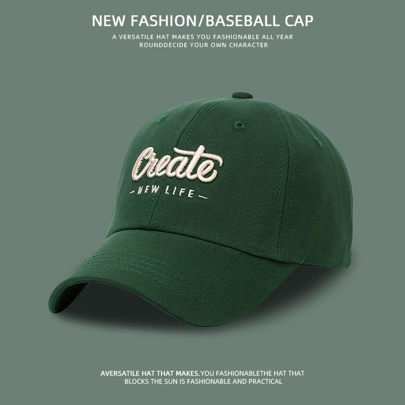 Adjustable Fashion Baseball Cap Unisex Outdoor Sun Hat With UV Protection_voghion.com