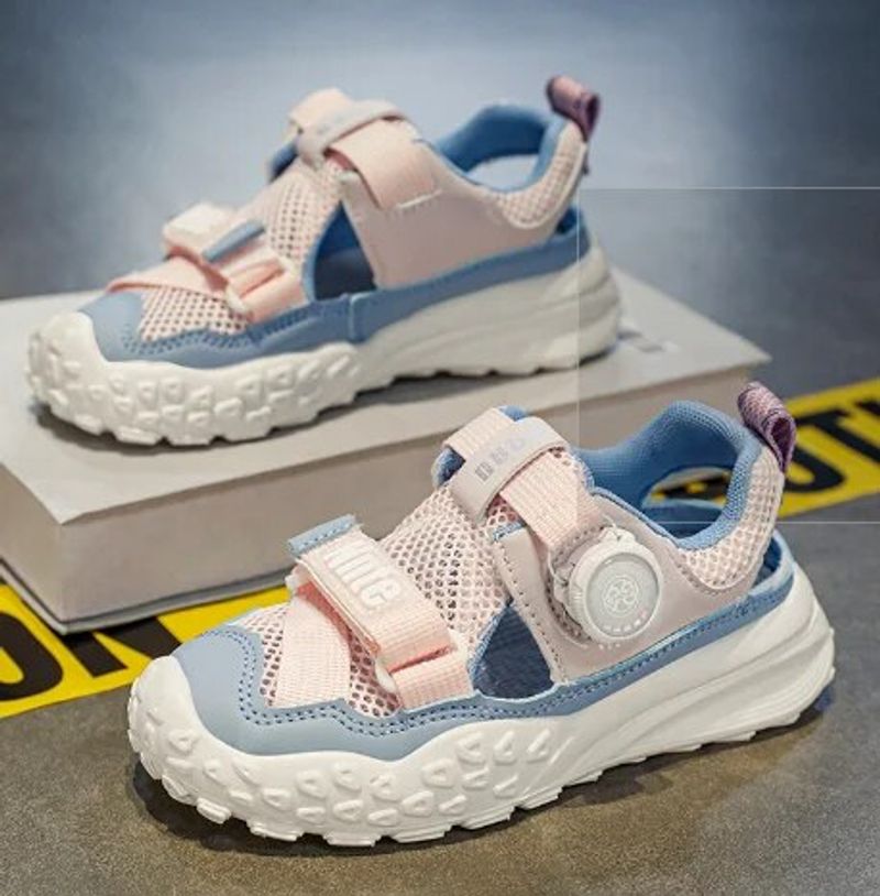 Scarpe sportive traspiranti comode alla moda per bambini Scarpe casual in tessuto a rete cava Ragazzi e ragazze_voghion.com