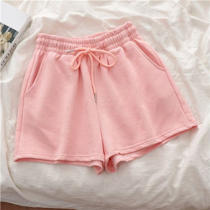 Women's Clothing Sports Shorts Summer Thin Outer Wear Loose Large Size Casual Wide Leg Pants High Waist Beach Hot Pants Pajamas_voghion.com