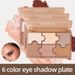 MissLara sechs Puzzle matte Platte Erdfarbe Studentenlicht Make-up neuer Lidschatten_voghion.com