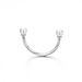 INS Nische Open Smile Pearl für Frauen Einfache Mode Stapeln Knuckle Tail Ring_voghion.com