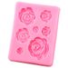1 stk. silikoneform med roseblomst - perfekt til gør-det-selv bryllupscupcakes, kager, chokolade, vingummier og harpikshåndværk_voghion.com