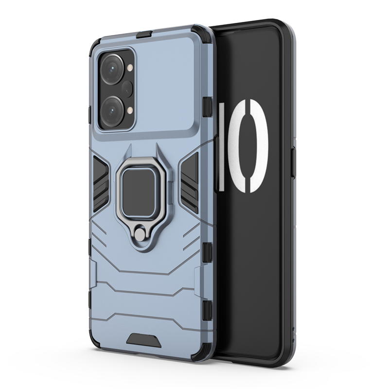 Für OPPO K9 K9s K9x K10 Pro Hybrid Hart PC + Weiche TPU Rüstung Anti-Drop Fall Rotierenden Ring Ständer Halter Abdeckung_voghion.com