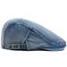 Cappello in denim lavato primaverile e autunnale per uomo, berretto versatile, berretto casual da donna con parasole, regolabile e alla moda_voghion.com
