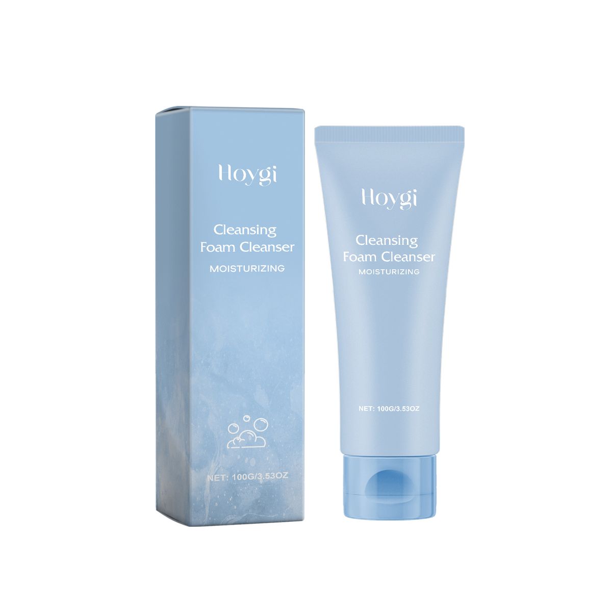 Hydratační čisticí přípravek Hoygi jemně čistí pleťový olej, zlepšuje suchou pokožku, vyhlazuje a hydratuje._voghion.com