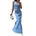 2025 Summer New Women's Casual Button Sleeveless Vest And Denim Skirt Two-Piece Set_voghion.com