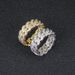Cuban 8Mm Hip Hop Copper Micro Inlaid Zircon Personality Men And Women Popular Classic Ring_voghion.com