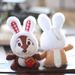 Plush Squirrel Adorable Toy Keychain Cute Bag Charm Soft Short Plush Doll_voghion.com