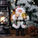 Haube New Christmas Decorations Resin Santa Claus Ornaments Standing Posture Small Doll Ornaments Doll Pendant_voghion.com