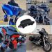 Deflettore antivento per parabrezza da 8 pollici per motocicletta, per Harley Electra Street Glide FLHX Touring 1994-2013_voghion.com