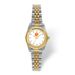 LogoArt Clemson University Pro Two-tone Ladies Quartz Watch_voghion.com
