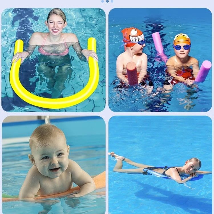 [2402 People Praise] Learn Swimming Enhanced Version Foam Sponge Bar Lifesaving Buoyant Adult Children's Equipment Solid_voghion.com