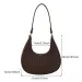 Candy Color Advanced Texture Armpit Felt Shoulder For Womens Subliary Purses Crescent Bags 240827_voghion.com
