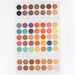 63 Colors Multi-color Folding Eyeshadow Palette Earth Color Stage Makeup Cos Cosmetics_voghion.com