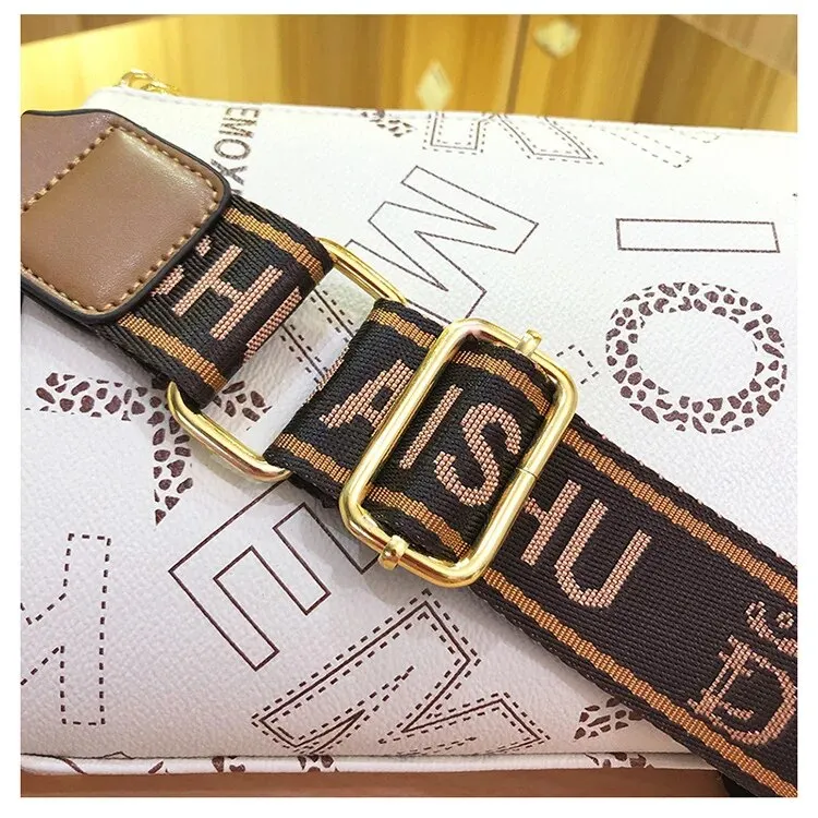 Large commuter satchel quality fashion broadband one-shoulder women's bag distribution cylinder pillow bag_voghion.com