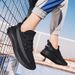 Atmungsaktive Freizeitschuhe Herrenschuhe Sneakers mit Mesh-Oberteil Stoffschuhe fliegende gewebte Schuhe Frühling Herrenschuhe_voghion.com