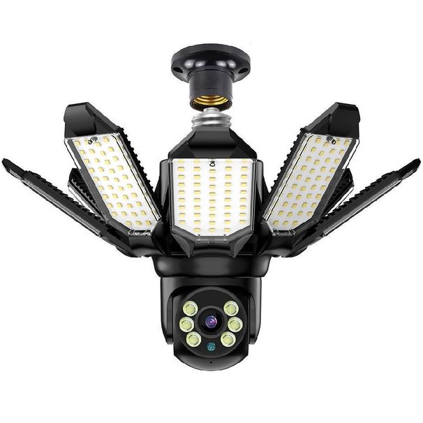 Caméra de sécurité WiFi double bande 4MP - Surveillance intelligente PTZ 360° avec vision nocturne couleur (suivi de mouvement 2,4G/5G, audio bidirectionnel)_voghion.com