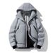 Men's Winter Down Jacket With Hood - Windproof, Warm & Thickened - 650 Fill Power White Duck Down - Oversized Fit For Daily Commute_voghion.com