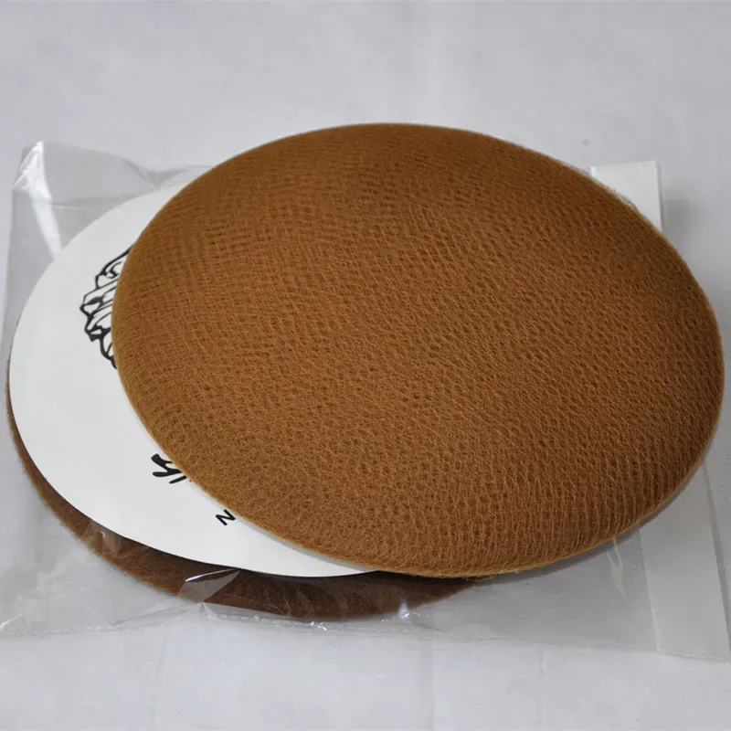 144 stuks donkerbruine elastische rand nylon mesh haarnetjes haarstyling knot maken_voghion.com