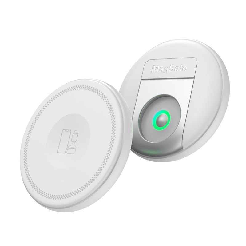 Um novo carregador magnético sem fio três em um transfronteiriço com carregamento rápido, carregador sem fio de suporte circular de 15 W_voghion.com