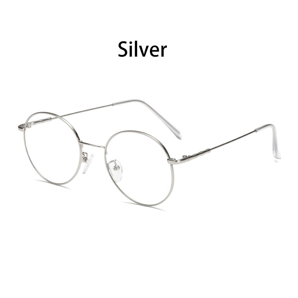 Modische hochauflösende Lichtblockierbrille für Damen und Herren, modisch, klassische runde Computerbrille aus Metall, Anti-Blaustrahlen-Schutz, Ned_voghion.com