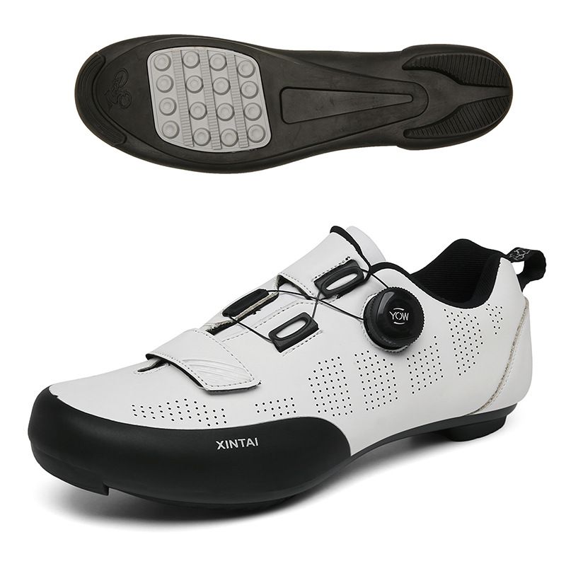 Cycling Shoes Men's And Women's Bike Lock Shoes Hard Soled Road Mountain Bike Shoes_voghion.com