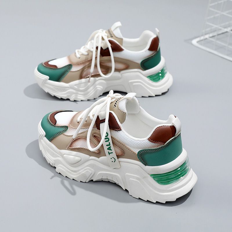 Matcha Green Houndstooth Canvas Shoes Summer Style_voghion.com