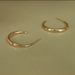 New Fashion Trend Minimalist Gold Color Simple Hoops Versatile Elegant High-end Earrings For Women_voghion.com