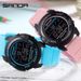 Men And Women's Jewelry Sport Digital Watch With LED Display Waterproof Shockproof Light Luxury For Daily Wear High School Students_voghion.com