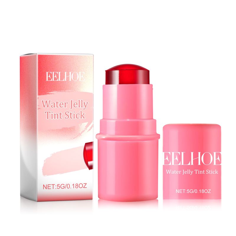 EELHOE fruit jelly red blush lip gloss stick light color natural nude makeup lip matte makeup stick_voghion.com