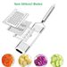 4 In1 Vegetable Slicer Stainless Steel Shredder Cutter Multi-Purpose Vegetable Slicer Cuts Set Manual Fruit Carrot Potato Grater_voghion.com